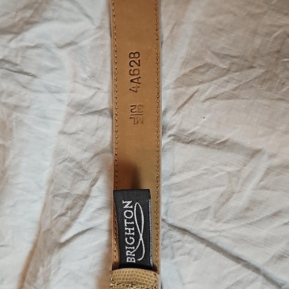 Vintage Brighton Leather Belt ML/32 - Picture 2 of 6